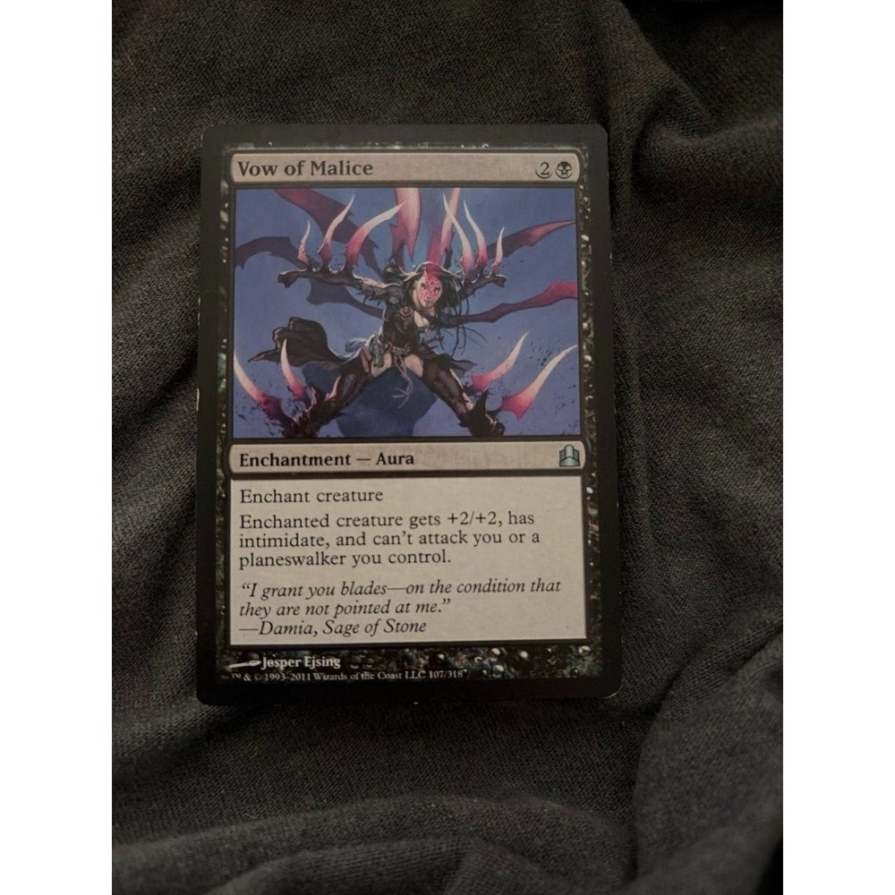 Mtg vow of malice - uncommon